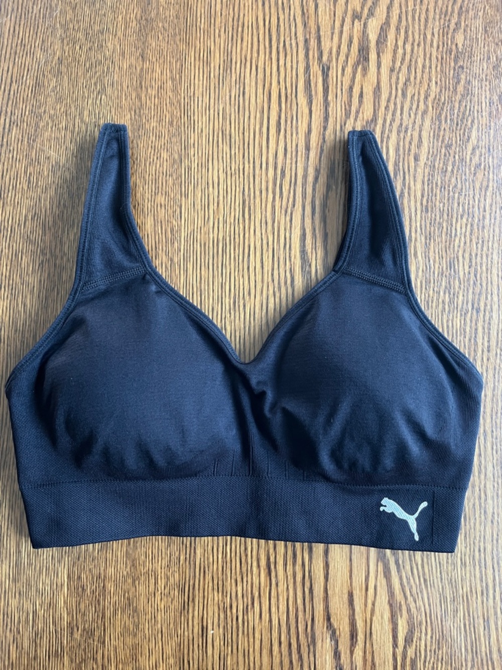 Puma Black Sports Bra